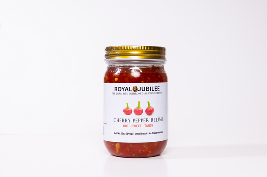 Cherry Pepper Relish - Hot| Sweet | Tangy